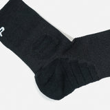 PTP TRAINING CREW SOCKS BLACK