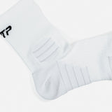 PTP TRAINING CREW SOCKS WHITE