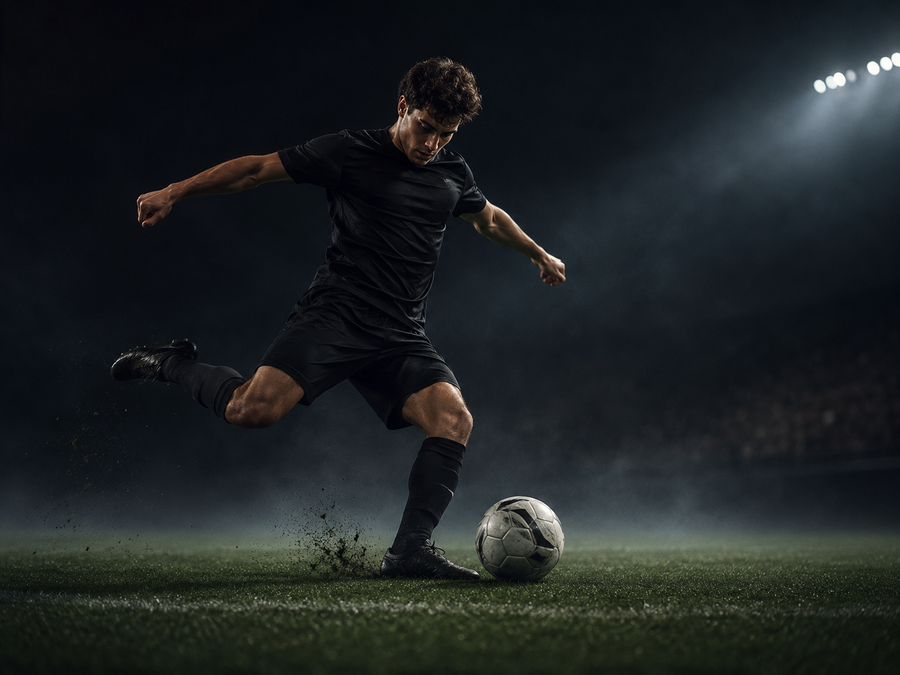 Football training step image
