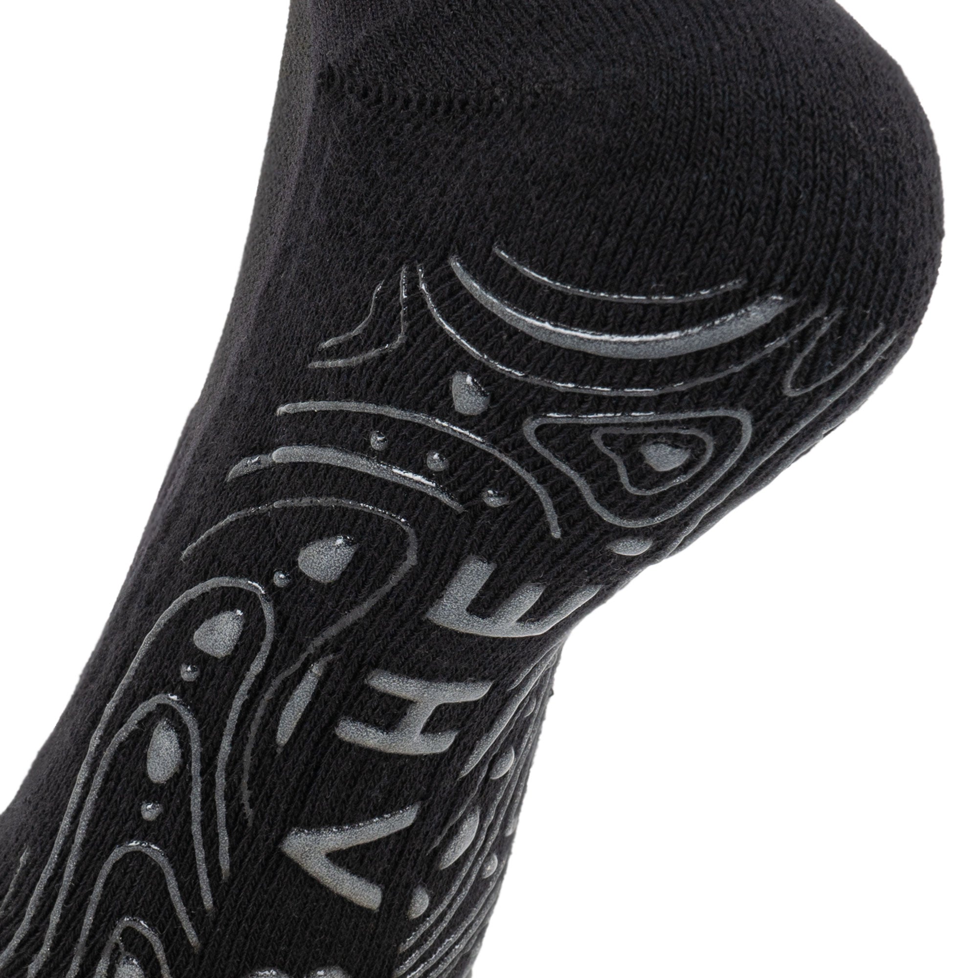 STUDIO GRIPPY ANKLE SOCKS ANTHRACITE