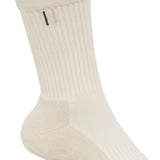 STUDIO GRIPPY CREW SOCKS COCONUT