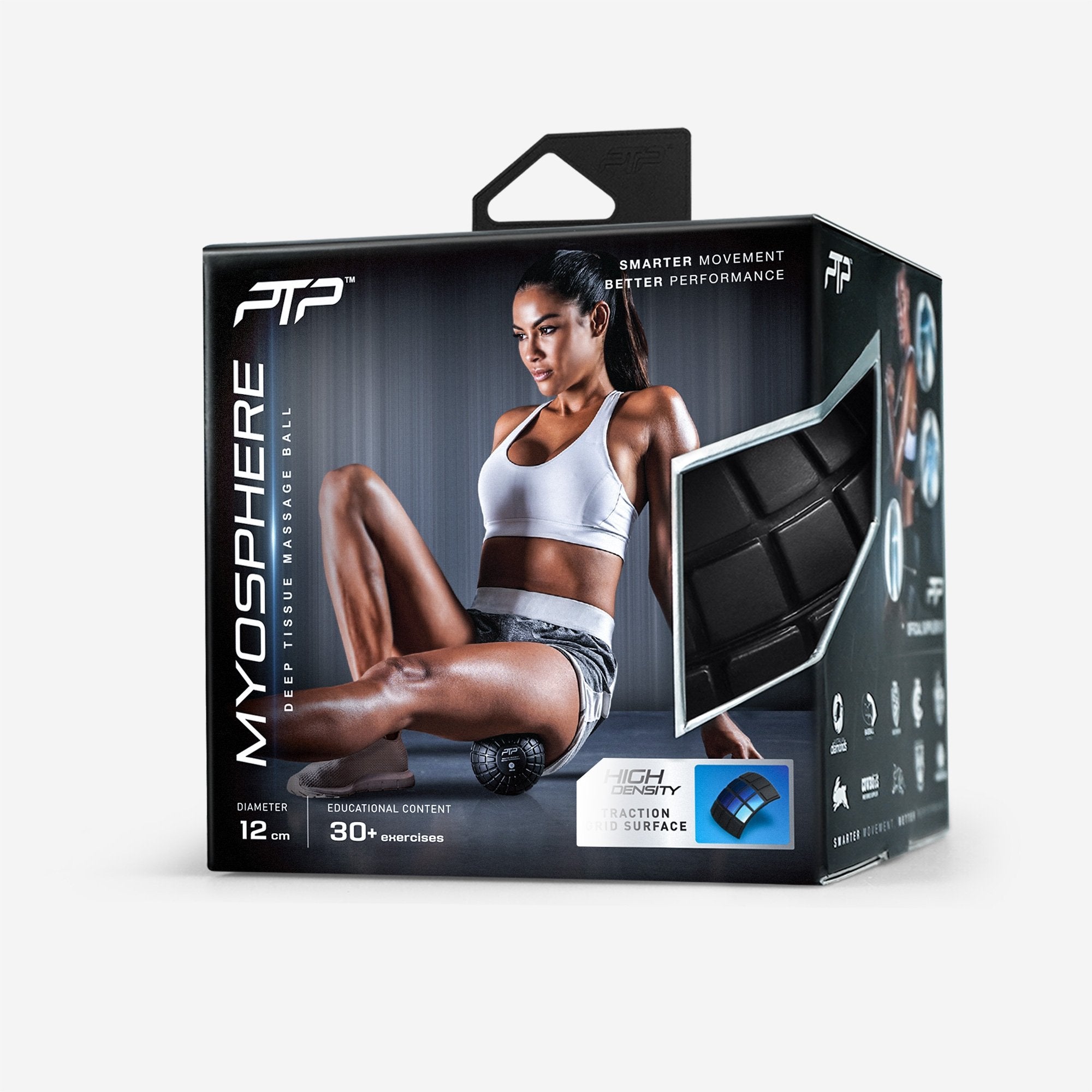 PTP MyoSphere - Self-Massage Ball with Special Grid Surface