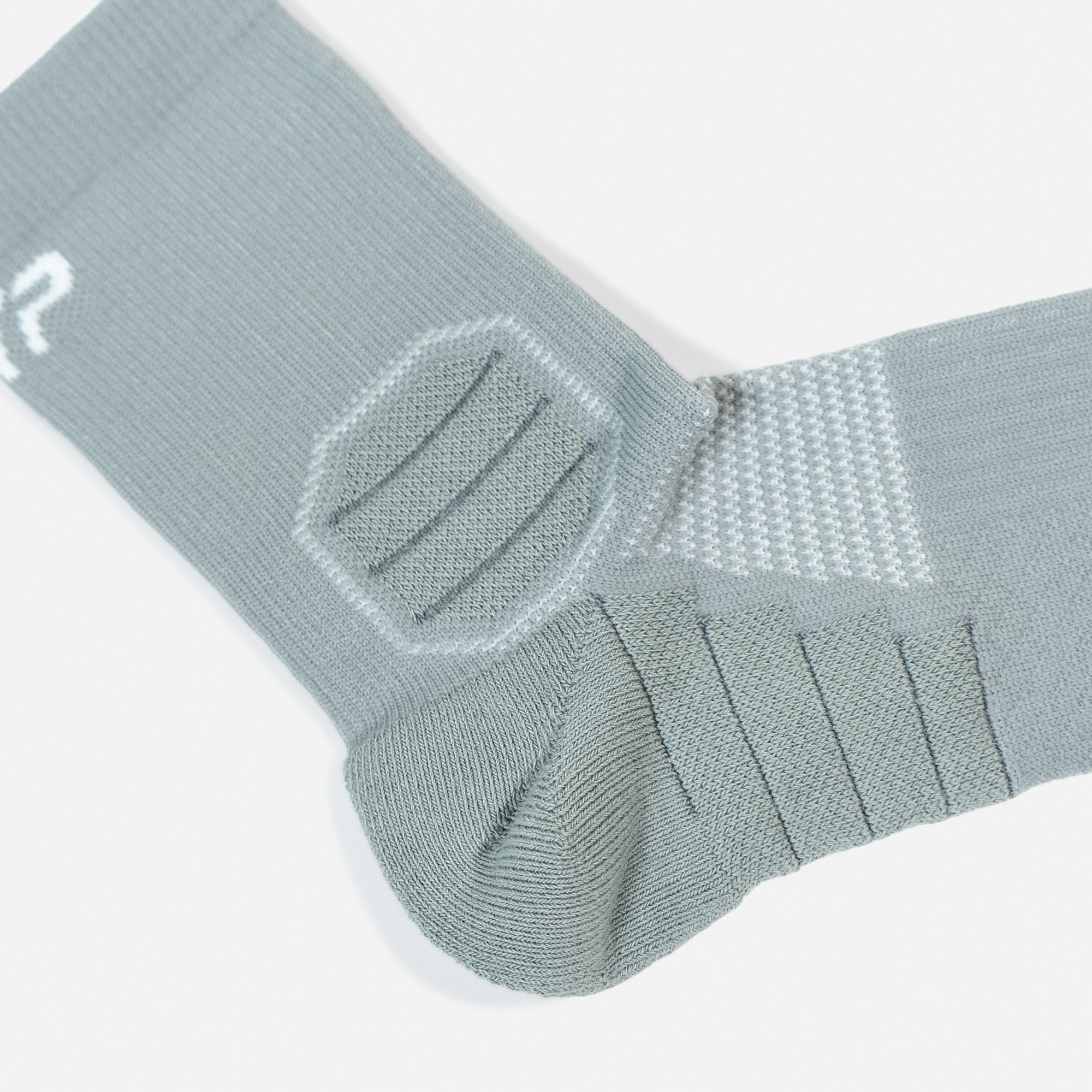 PTP TRAINING CREW SOCKS SILVER