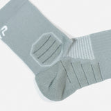 PTP TRAINING CREW SOCKS SILVER
