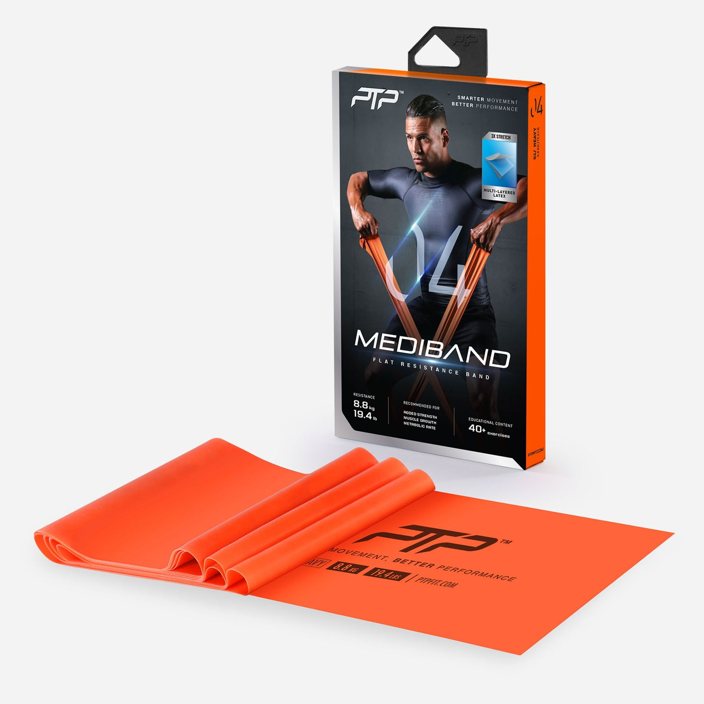 MediBand Heavy by PTP - Flat Resistance Band